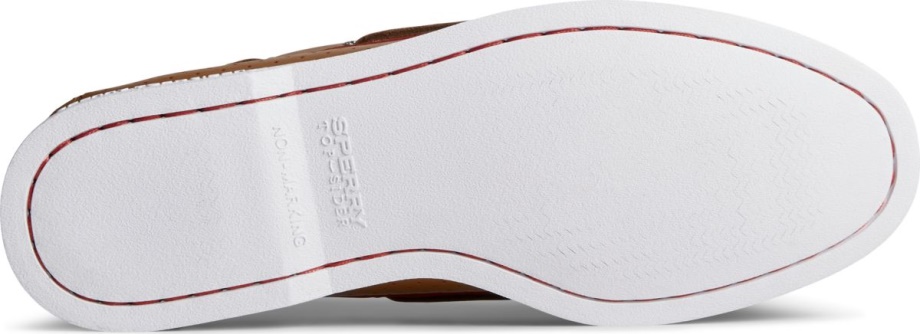 Otantik Orijinal 2 Gözlü Delikli Tekne Ayakkabısı Ten Rengi Sperry