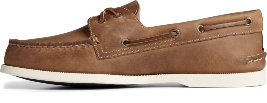 Otantik Orijinal çapraz Dantel Tekne Ayakkabısı Ten Rengi Sperry