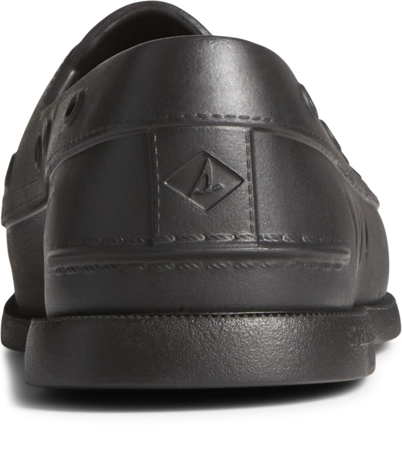 Otantik Orijinal şamandıra Tekne Ayakkabısı Siyah Sperry