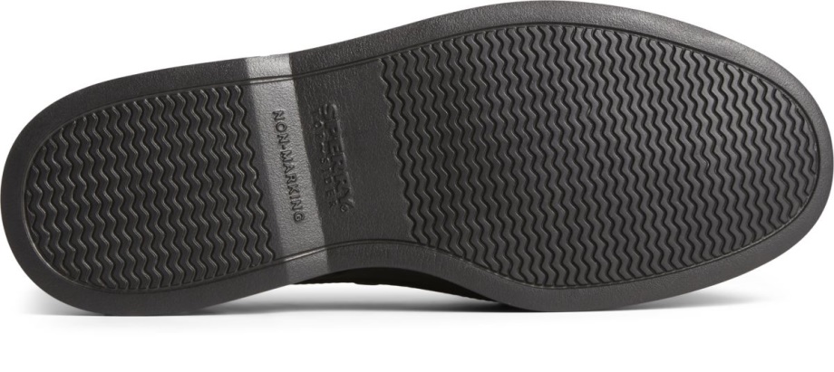 Otantik Orijinal şamandıra Tekne Ayakkabısı Siyah Sperry