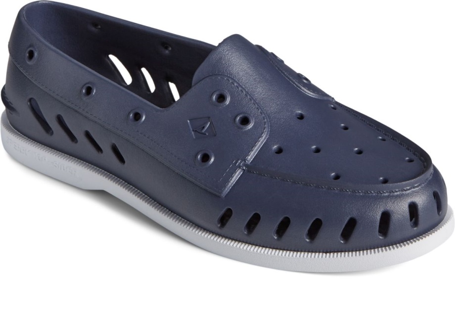 Otantik Orijinal şamandıra Tekne Ayakkabısı Lacivert Sperry