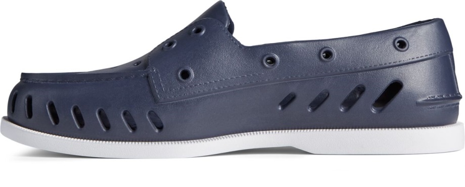 Otantik Orijinal şamandıra Tekne Ayakkabısı Lacivert Sperry