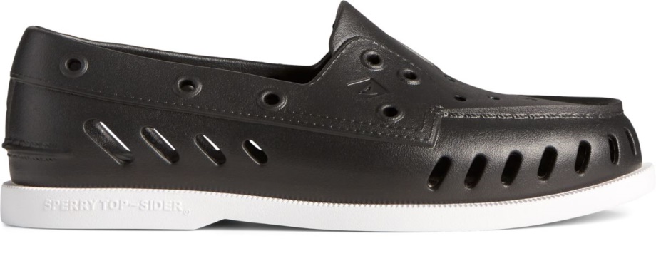 Otantik Orijinal şamandıra Tekne Ayakkabısı Sperry Siyah