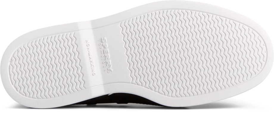 Otantik Orijinal şamandıra Tekne Ayakkabısı Sperry Siyah