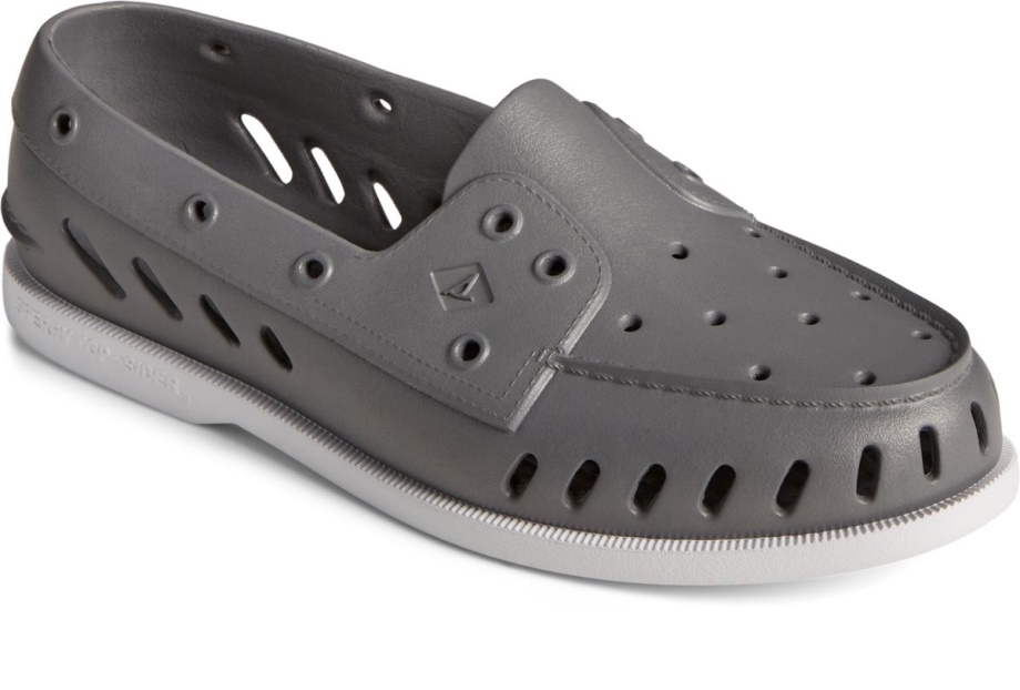 Otantik Orijinal şamandıra Botu Ayakkabısı Sperry Grey