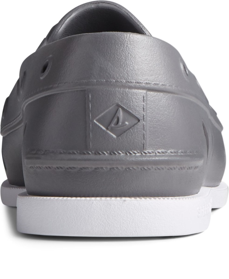 Otantik Orijinal şamandıra Botu Ayakkabısı Sperry Grey