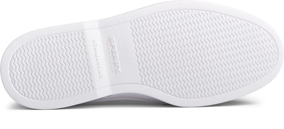 Otantik Orijinal şamandıra Tekne Ayakkabısı Sperry Beyaz