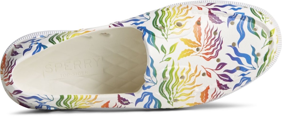 Otantik Orijinal şamandıra Gurur Tekne Ayakkabısı Sperry Beyaz