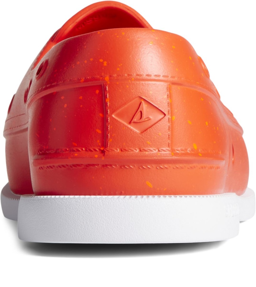 Otantik Orijinal şamandıra Benekli Tekne Ayakkabısı Kırmızı Sperry