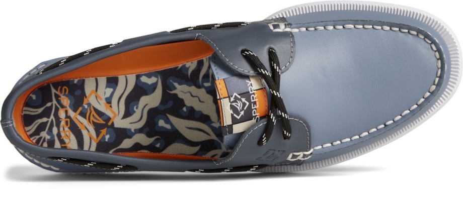 Otantik Orijinal Uyum 2 Gözlü Tekne Ayakkabısı Sperry Gri