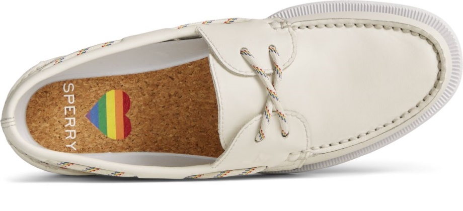 Otantik Orijinal Gurur 2 Gözlü Tekne Ayakkabısı Sperry Beyaz