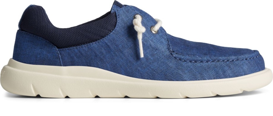 Donanma Sperry üzerinde Kaptanın Moc Chambray Slip