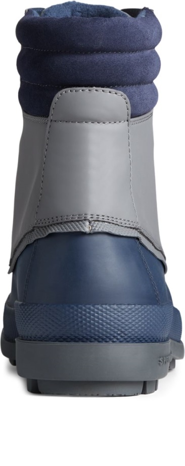 Cold Defne ördek çizmesi Ince Sperry Lacivert Gri