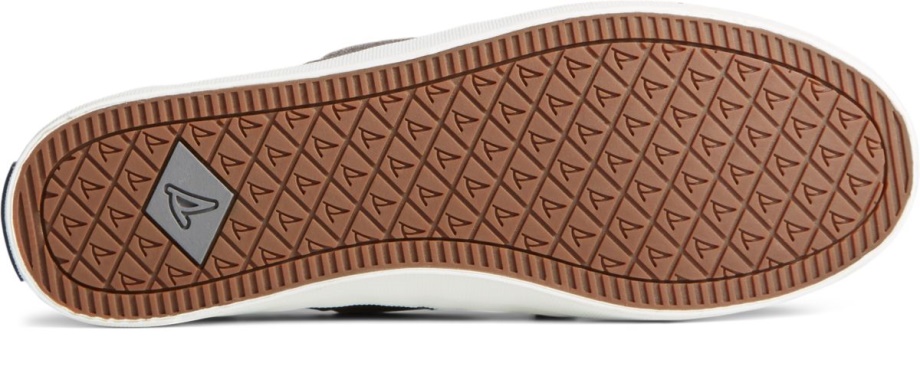 Armalı Tekne çita Süet Spor Ayakkabı Sperry Grey