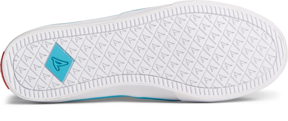 Armalı Ikiz Gore Bükümlü Kumaş Spor Ayakkabı üzerinde Slip Beyaz Sperry