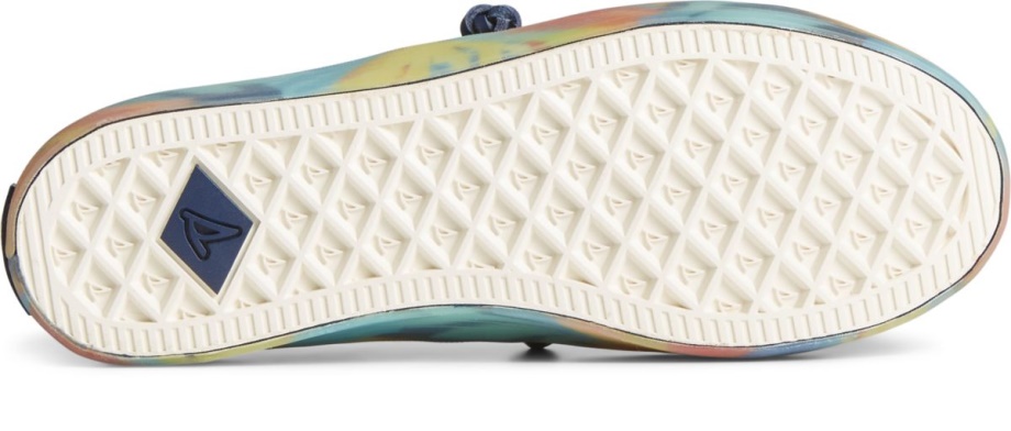 Arması Vibe Mercan çiçekli Platform Spor Ayakkabı Sperry Lacivert