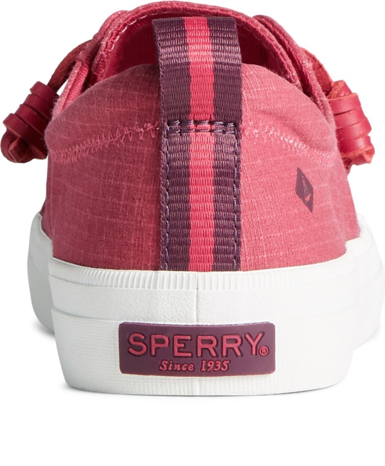 Crest Vibe Pamuklu Yırtılmaz Spor Ayakkabı Pembe Sperry