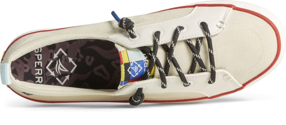 Arması Vibe Uyum Spor Ayakkabı Sperry Beyaz