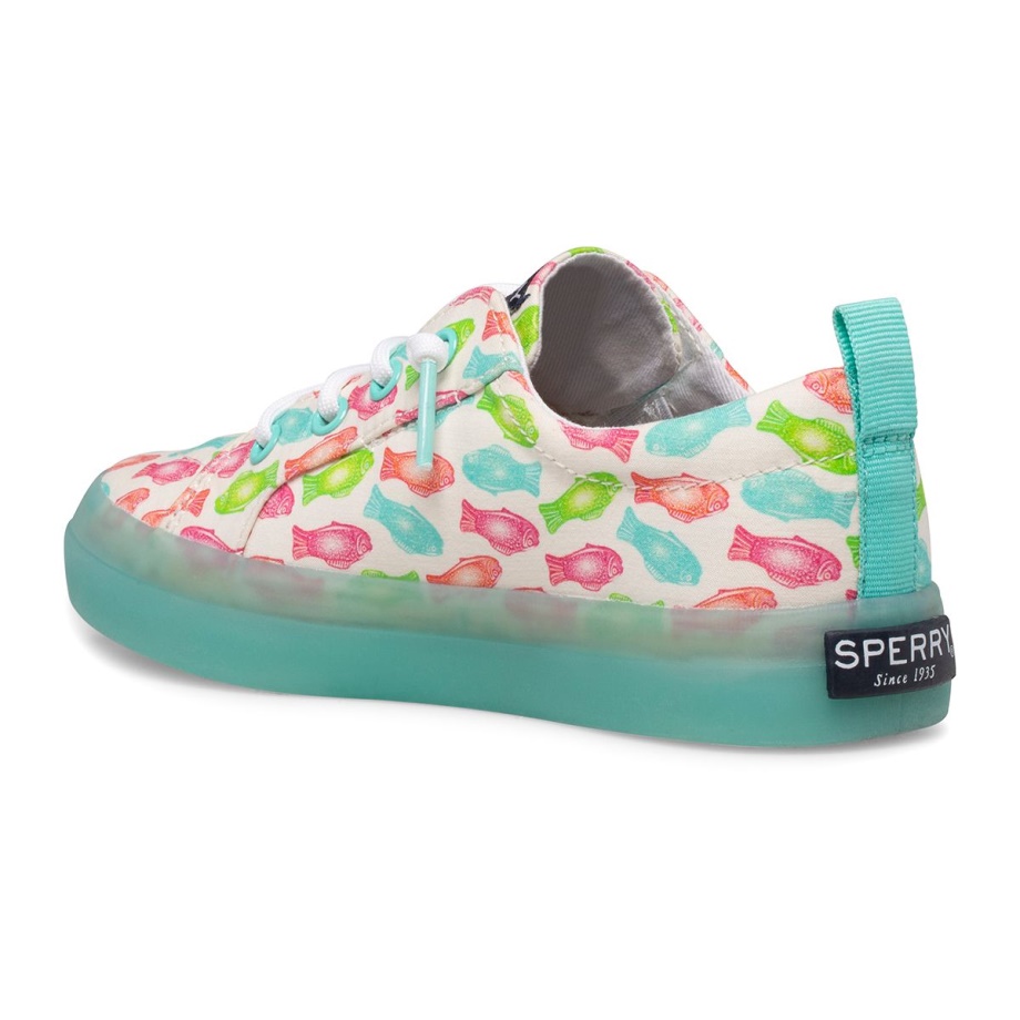 Crest Vibe Spor Ayakkabı Beyaz çok Sperry