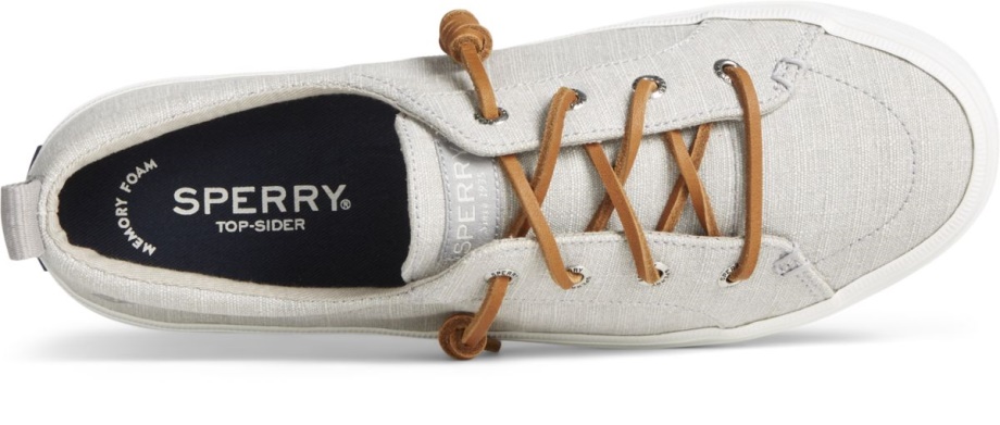 Crest Vibe Tekstil şeritli Spor Ayakkabı Sperry Grisi