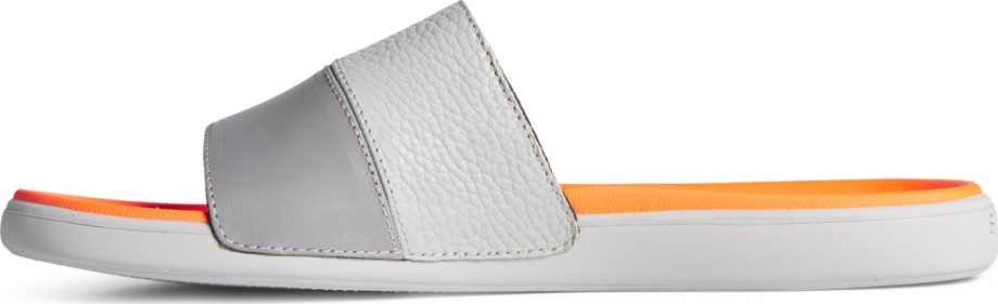 Dock Plushwave Slayt Sandal Sperry Gri