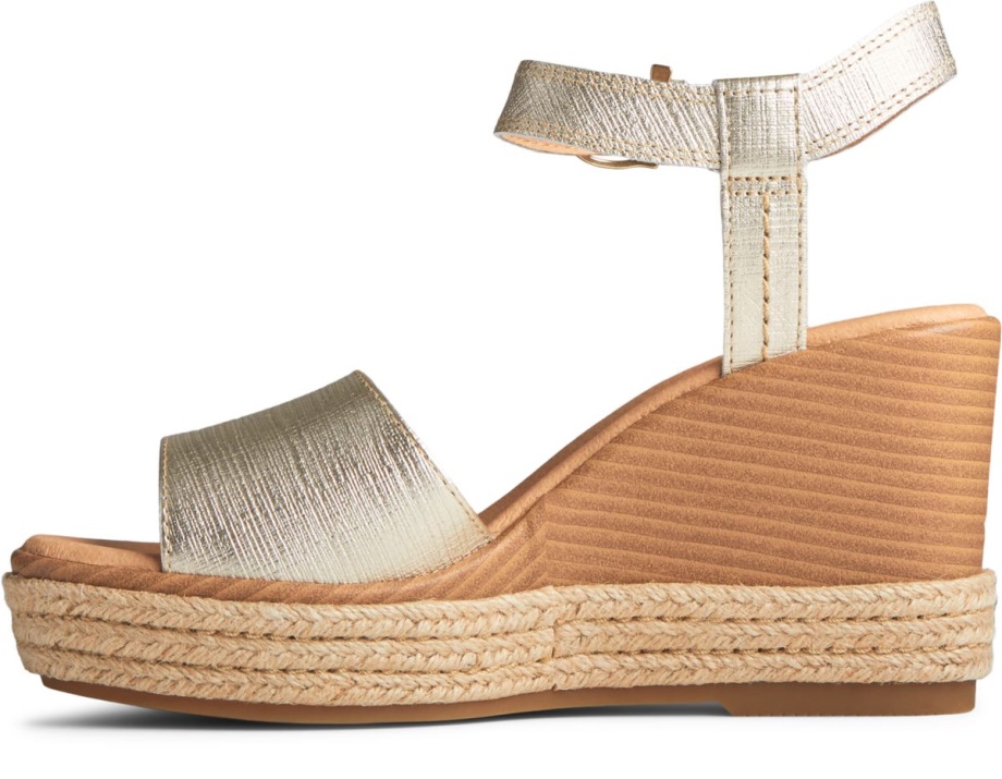 Fairwater Plushwave Kama Sandal Sperry Altın