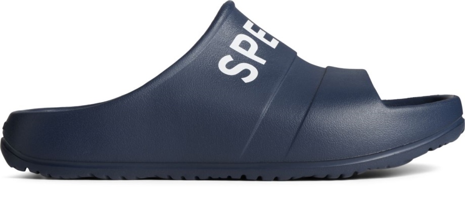 şamandıra Slayt Logosu Sandal Lacivert Sperry
