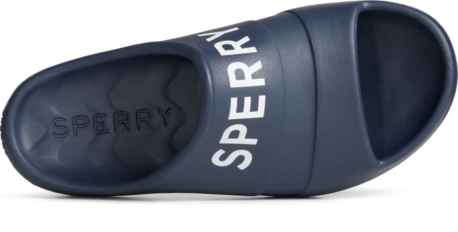 şamandıra Slayt Logosu Sandal Lacivert Sperry
