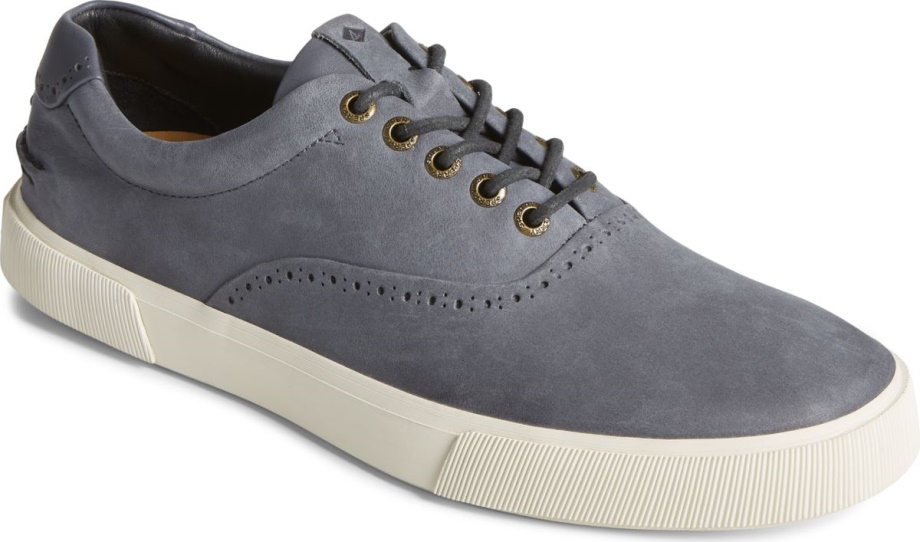 Altın Kupa çizgili Plushwave Cvo Brogue Spor Ayakkabı Siyah Sperry