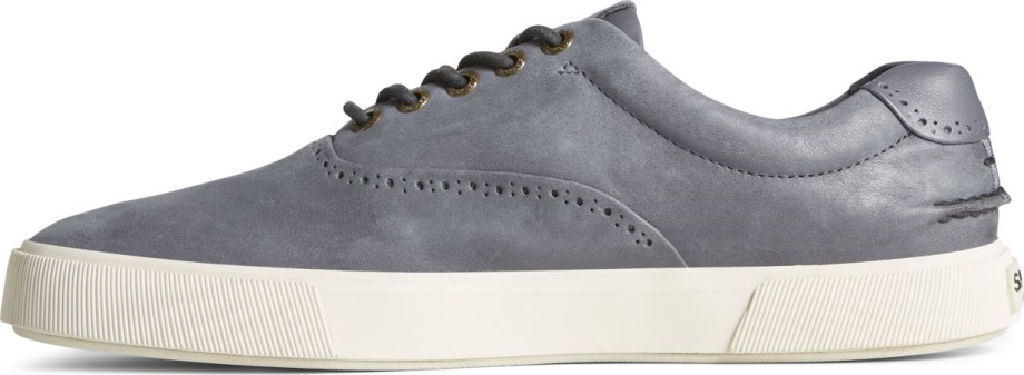 Altın Kupa çizgili Plushwave Cvo Brogue Spor Ayakkabı Siyah Sperry