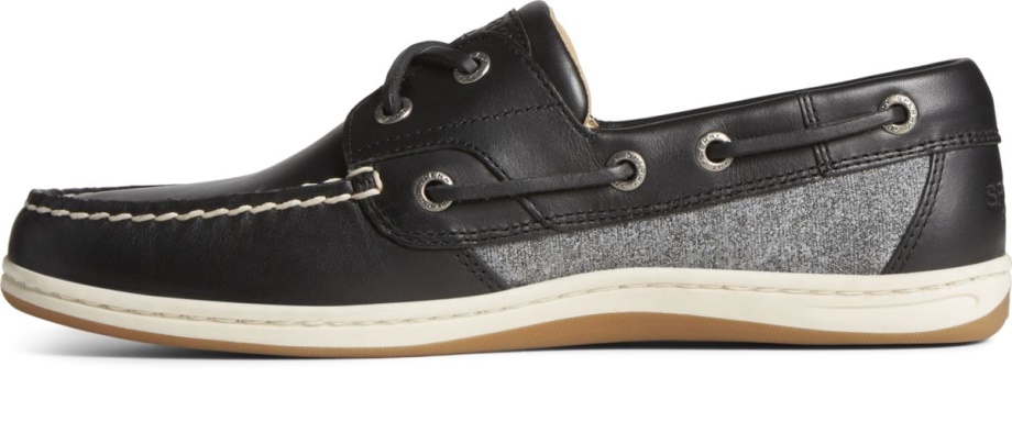 Koifish Dokulu şerit Tekne Ayakkabısı Sperry Siyah