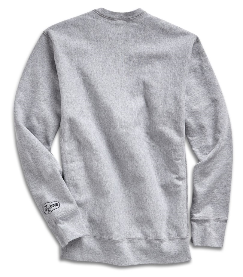 Abd'de Yapılan Bulut Pamuk Mürettebat Gri Sperry