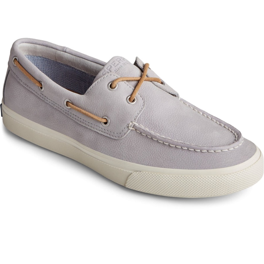 Erkek Bahama Plushwave Dantel Ayakkabı Gri Sperry