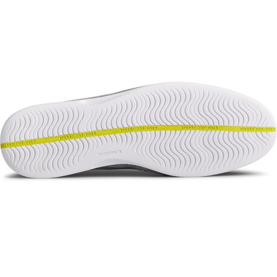 Erkek Altın Cabo Plushwave Dantel Ayakkabı Sperry Gri