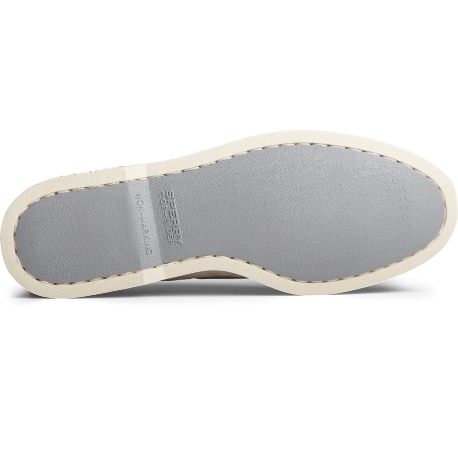 Erkek A/o 2 Gözlü Eskitme/nubuk Dantel Ayakkabı Sperry Grey