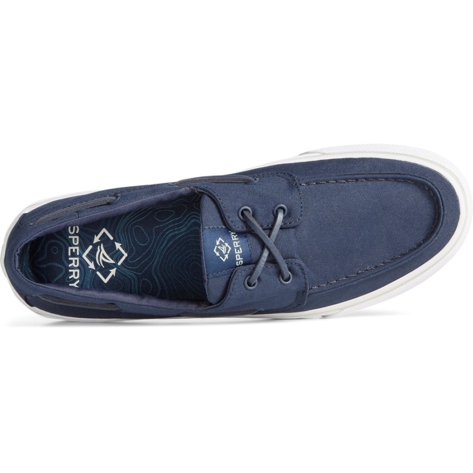 Erkekler Bahama Seacycled Ii Trainer Sperry Lacivert