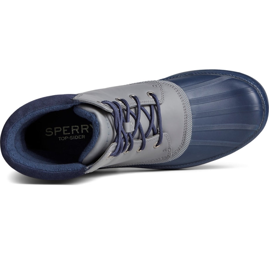 Erkek Soğuk Defne çizme Gri Sperry