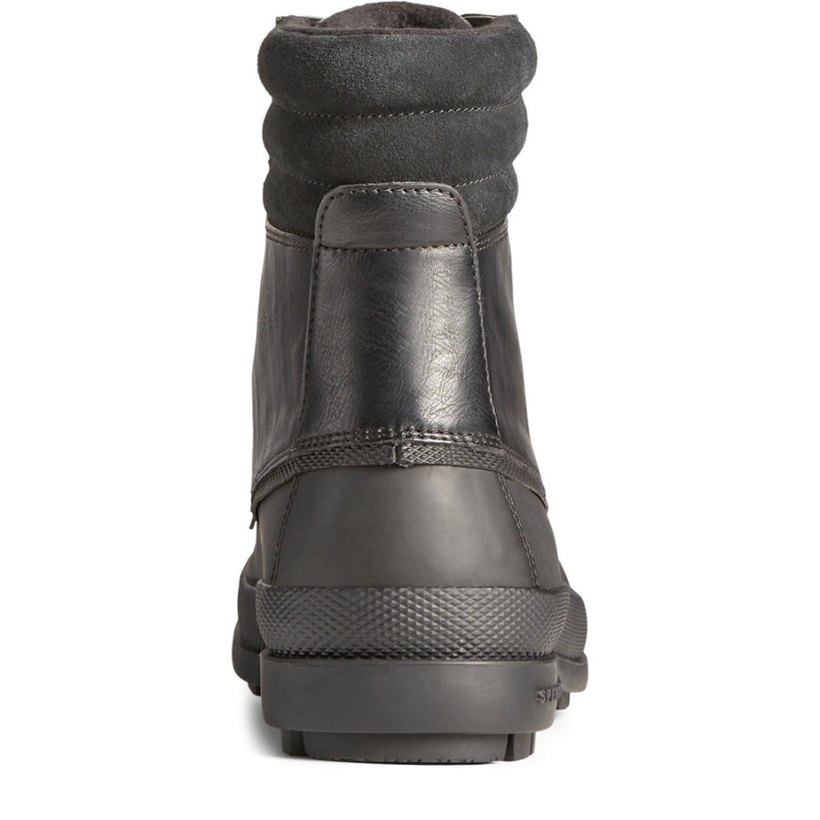 Erkek Soğuk Defne çizme Sperry Siyah