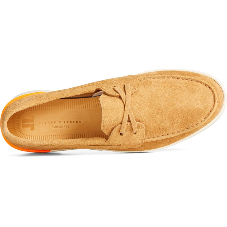 Erkek Sperry X John Efsane Plushwave Kayık Bot Ayakkabısı Sperry Bej