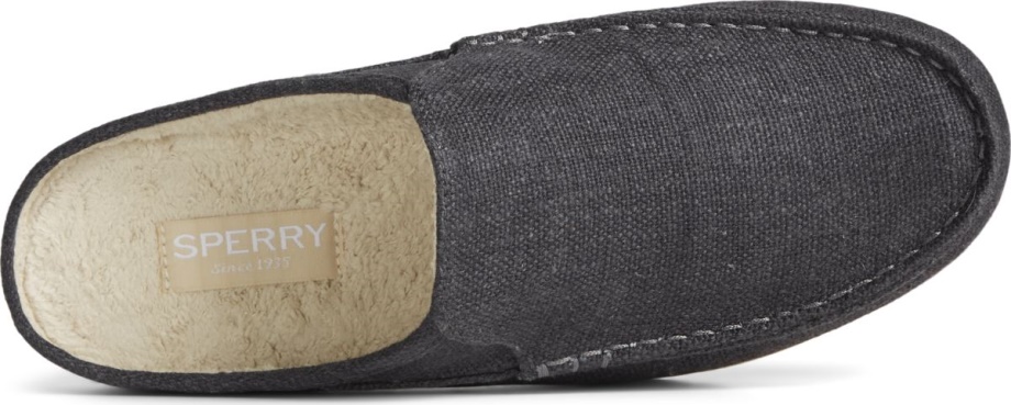 Moc-sider Kenevir Katır Siyah Sperry