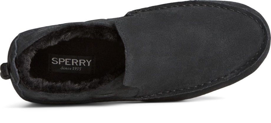 Sperry üzerinde Moc-sider Süet Slip