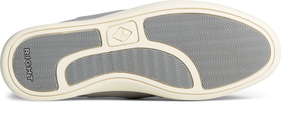 Dış Banklar 2 Gözlü Kanvas Tekne Ayakkabısı Sperry Grey