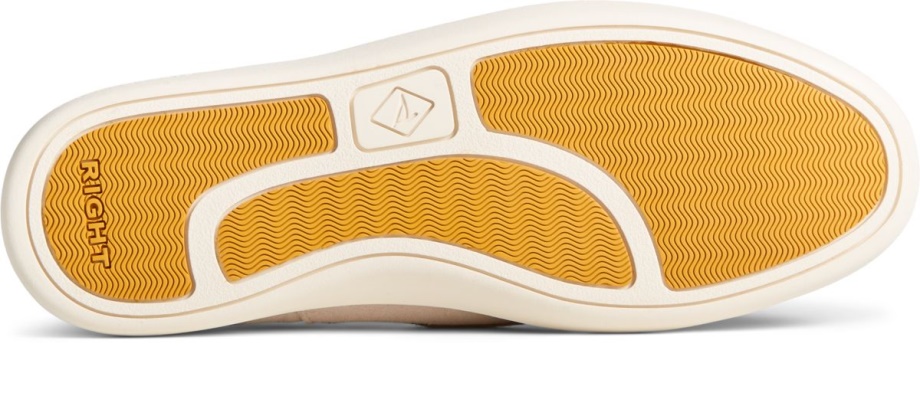 Dış Banklar 2 Gözlü Süet Bot Ayakkabısı Açık Gri Sperry