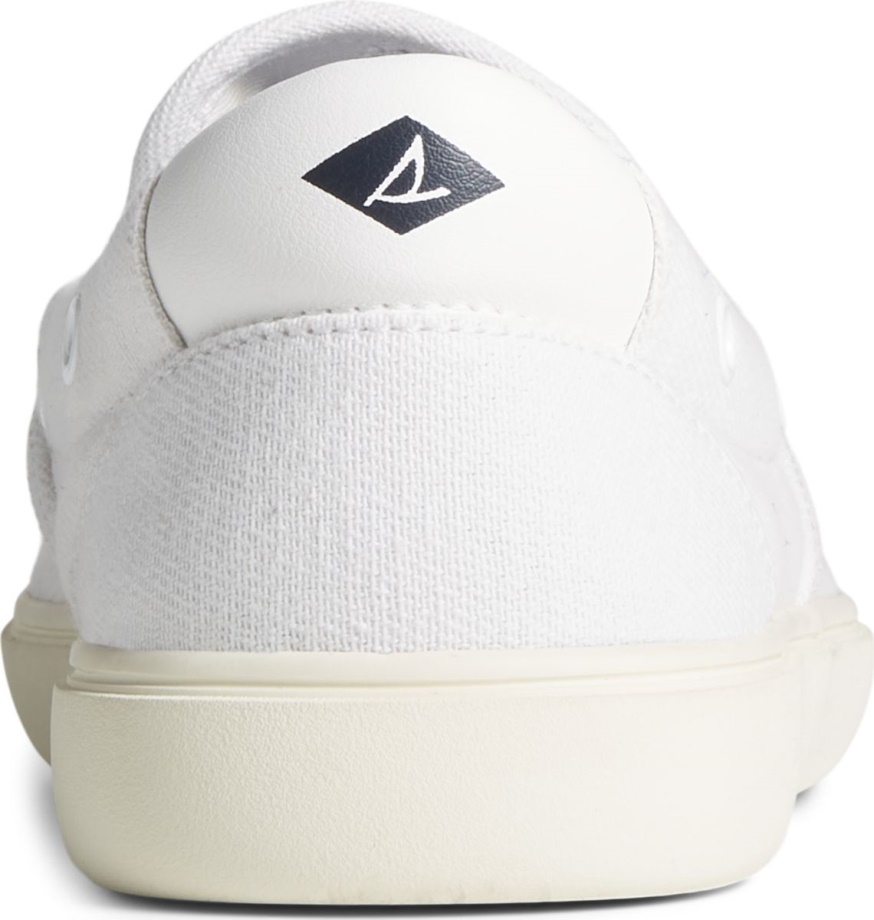 Dış Bankalar Ikiz Gore Yıkanmış Spor Ayakkabı Sperry Fildişi