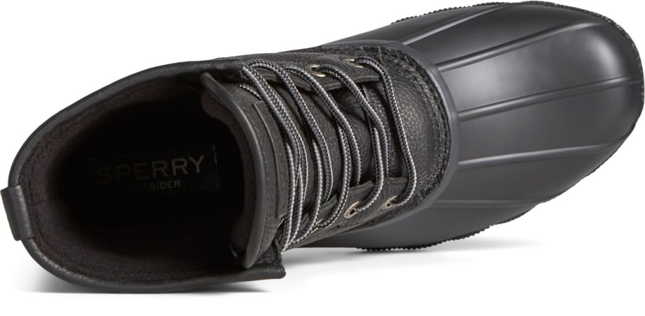 Tuzlu Su ördek çizme Siyah Sperry