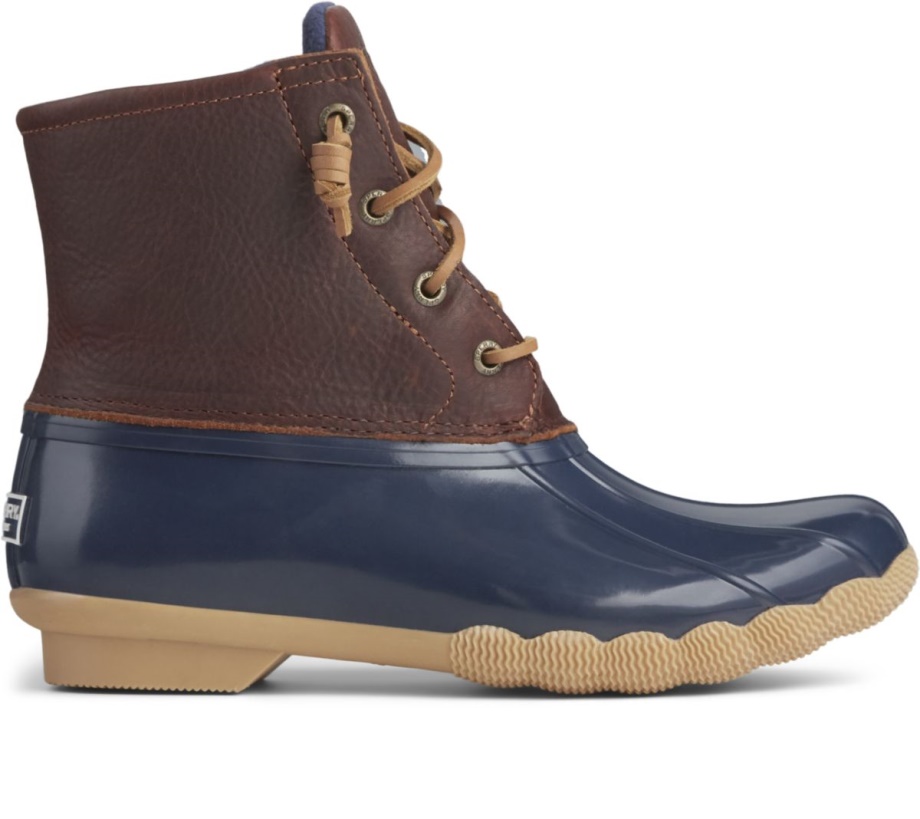 Tuzlu Su ördek çizme Sperry Tan Lacivert