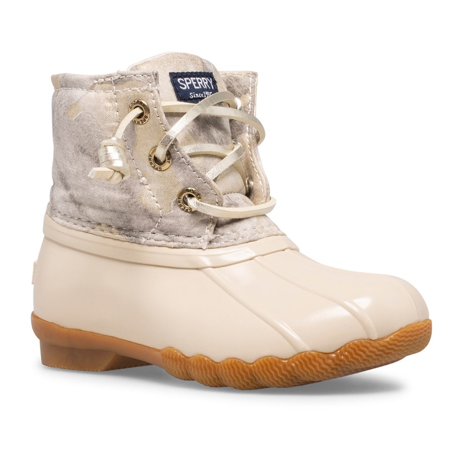 Tuzlu Su Metalik Kamuflaj ördek çizme Sperry Yulaf