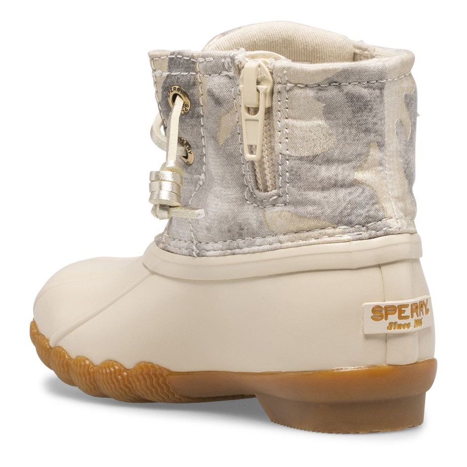 Tuzlu Su Metalik Kamuflaj ördek çizme Sperry Yulaf