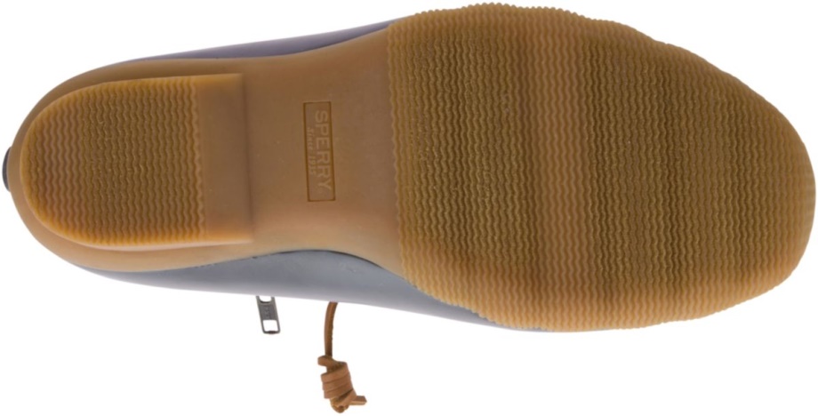 Tuzlu Su Yün Kabartmalı ördek çizmesi Inceltilmiş Gri Sperry