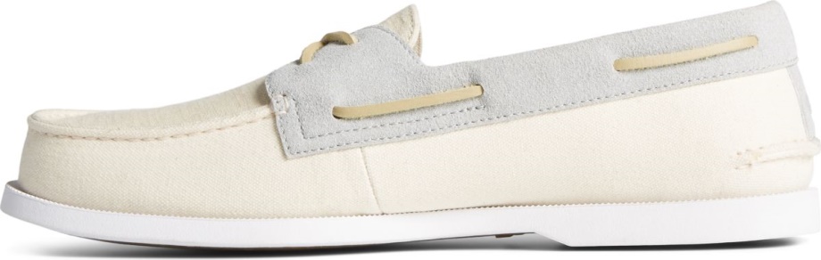 Seacycled Otantik Orijinal 2 Gözlü Tekne Ayakkabısı Sperry Doğal